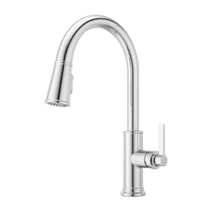 Pfister Colfax Single Handle Pull Down Sprayer Kitchen Faucet with