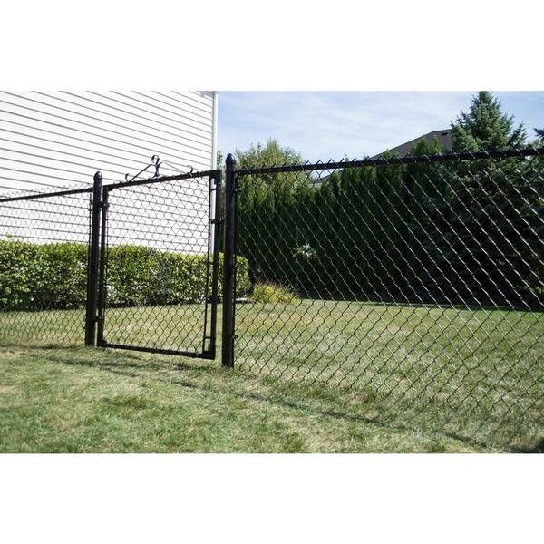 Everbilt 42 In X 48 In Chain Link Fence Metal Gate Black 329204bkeb The Home Depot Everbilt 42 In X 48 In Chain Link Fence Metal Gate Black 329204bkeb The Home Depot