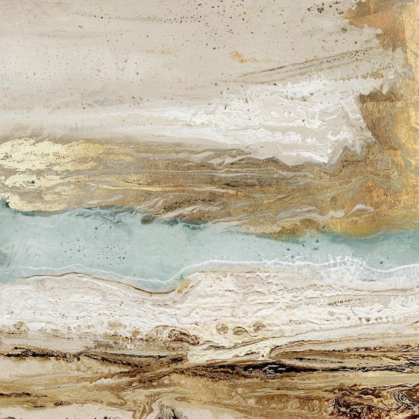 54 in. x 54 in. "Playa Secreto II" by Wendy Kroeker Canvas Wall Art