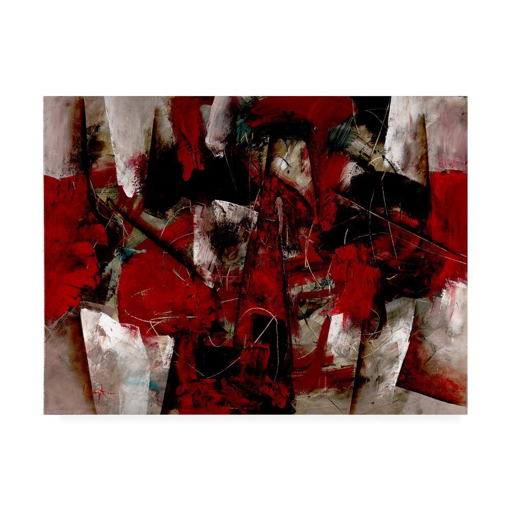 Trademark Fine Art Hidden Frame Abstract Art Abstract IV by Manor Shadian  24 in. x 32 in. MA039-C2432GG - The Home Depot