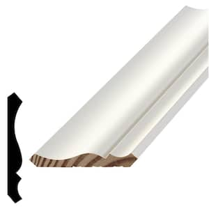 9/16 in. D x 3-5/8 in. W x 96 in. MDF Primed Crown Molding Pack (4-Pack)