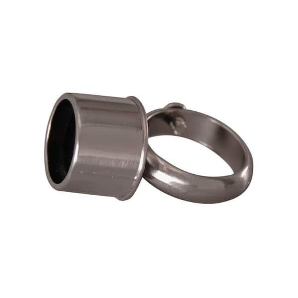 Barclay Products 2 in. D-Rod Loop Connector in Polished Chrome