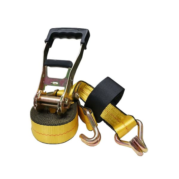2 in. x 27 ft. Ratchet Tiedown Strap with DJ-Hok