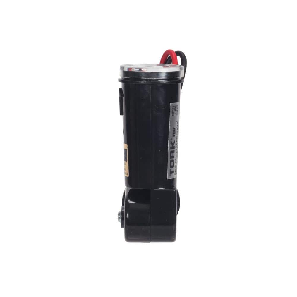 Black Polycarbonate Outdoor Stem Mount Photocontrol