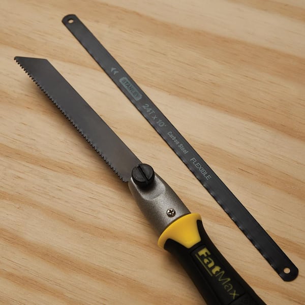 Stanley 4.5 with Plastic Depot Handle Tooth Saw The Home - 20-220 in.