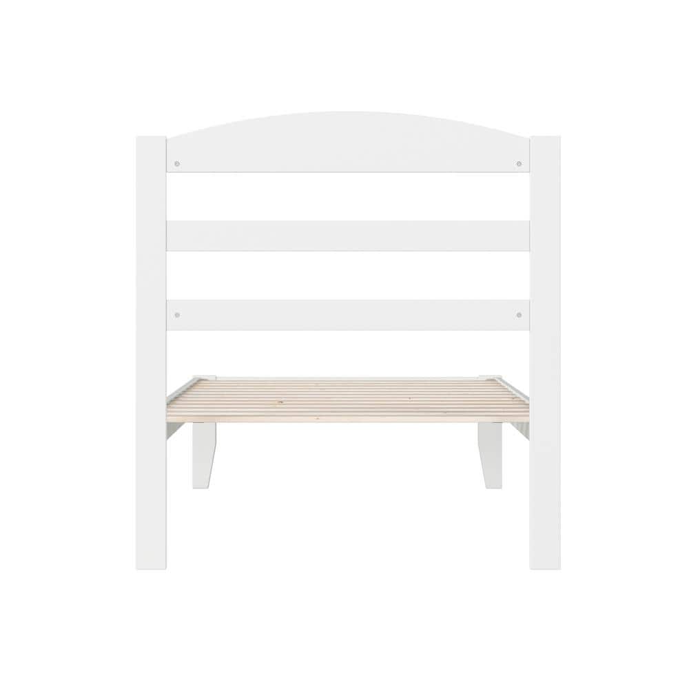 Warren Mission-Style Twin Platform Bed with Wood Frame