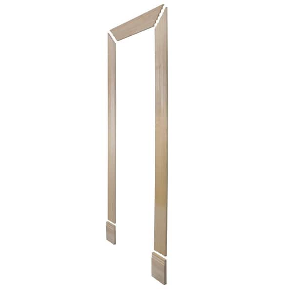 Ornamental Mouldings 2.56 in. D x 6.5 in. W x 82 in. L Unfinished Aspen Wood Casing Kit