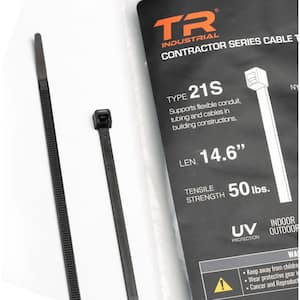 14.6 in. Contractor Series Type 21S UV Cable Ties