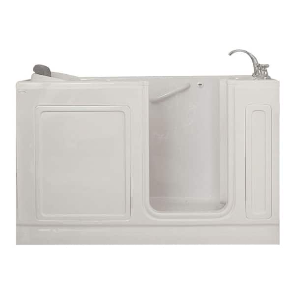 American Standard Acrylic Standard Series 60 in. x 32 in. Walk-In Air Bath Tub with Quick Drain in White