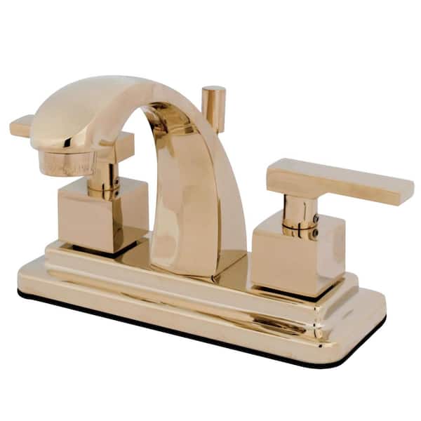 Kingston Brass Waschtisch-Armatur In Poliertem Chrom – 2-Loch Montage, Separat Kalt/Warm, Klassisches Design