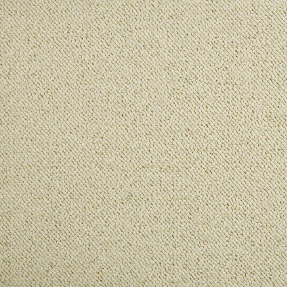 Natural Harmony 6 in. x 6 in. Berber Carpet Sample - Bismarck - Color Ivory  185044 - The Home Depot