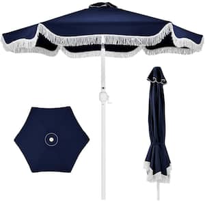 bar patio umbrellas Italian Bistro 6-foot Acrylic Striped Patio Umbrella - Bed Bath & Beyond