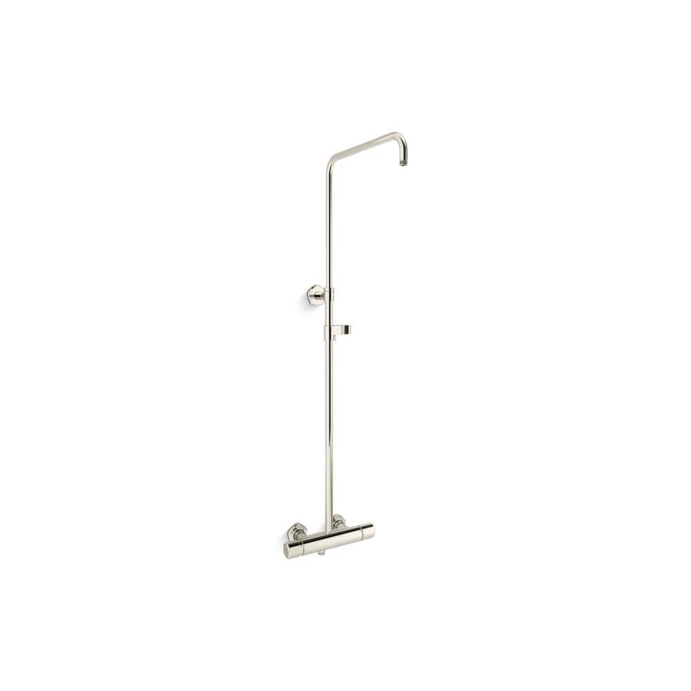 KOHLER Occasion 2-Way Exposed Thermostatic Valve and Shower Column Kit ...