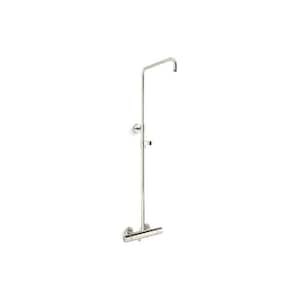 Occasion 2-Way Exposed Thermostatic Valve and Shower Column Kit in Vibrant Polished Nickel