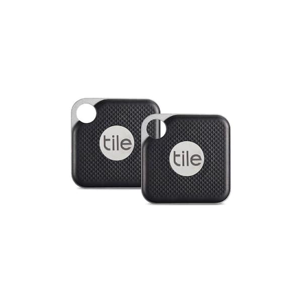 tile Tile Pro Black with Replaceable Battery (2-Pack)