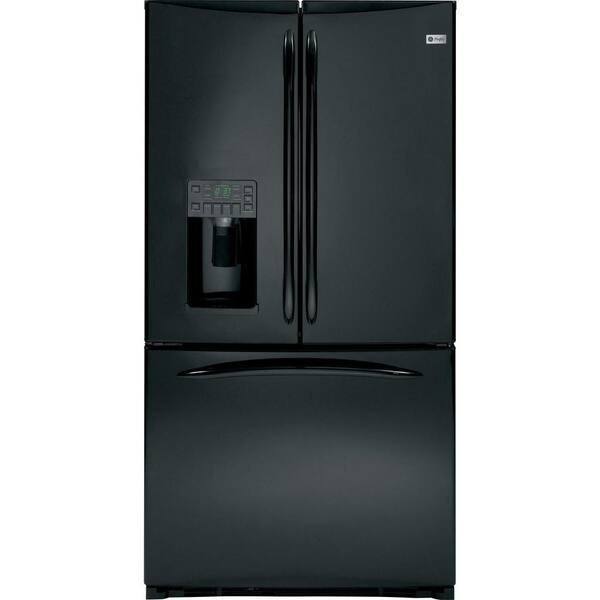 GE 25.1 cu. ft. French Door Refrigerator in Black