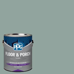 1 gal. PPG1136-5 Spruce Shade Satin Interior/Exterior Floor and Porch Paint