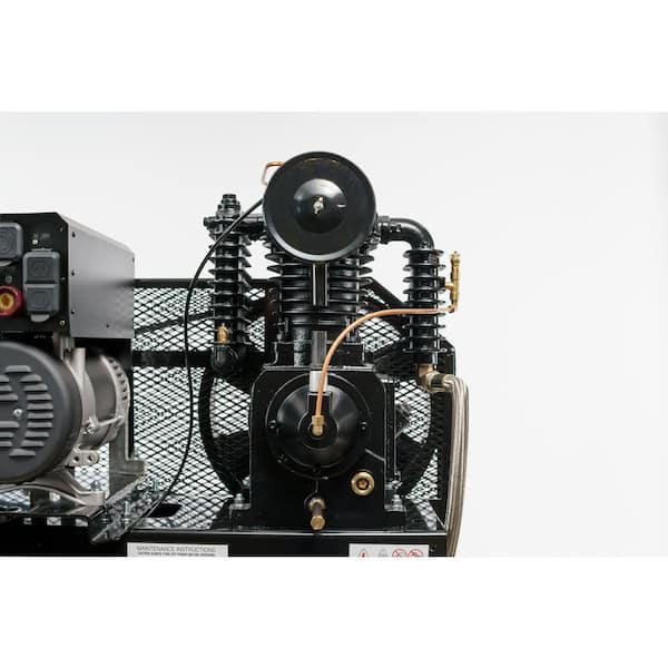 Mega Compressor 30 Gal. 175 PSI Portable Honda Electric Start Air