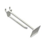 Azar 800078wht 8inch Plastic Hook 50pack