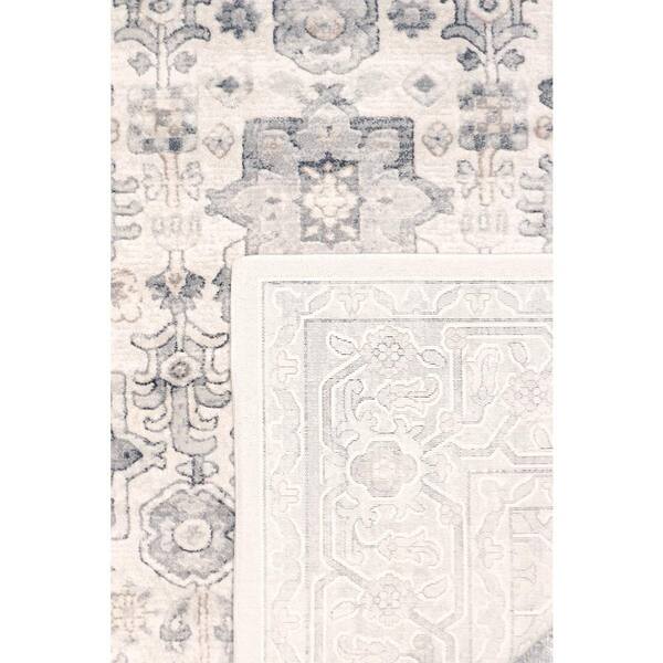 Western Geometric Gray/Ivory Area Rug Sand & Stable Rug Size: Rectangle 9' x 12