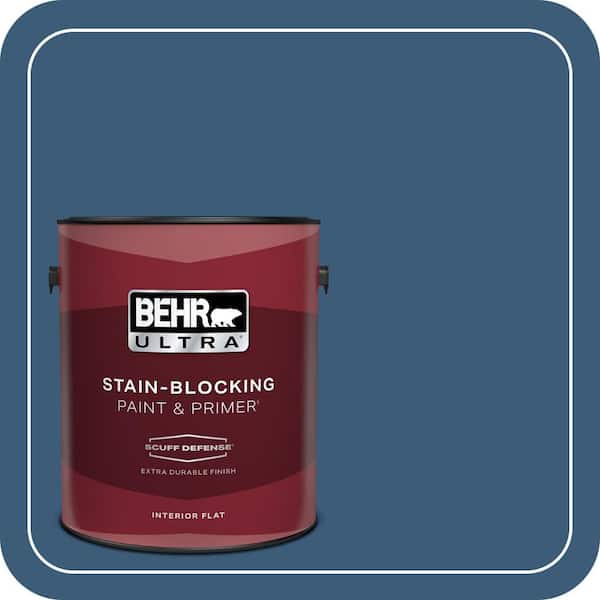 BEHR ULTRA 1 gal. #ICC-85 China Pattern Extra Durable Flat Interior Paint & Primer