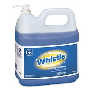 2 Gal. Bottle Whistle Liquid Laundry Detergent (HE), Floral, 2/Carton