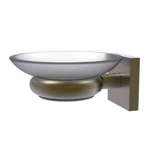 Montero Collection Wall Mounted Soap Dish in Antique Brass