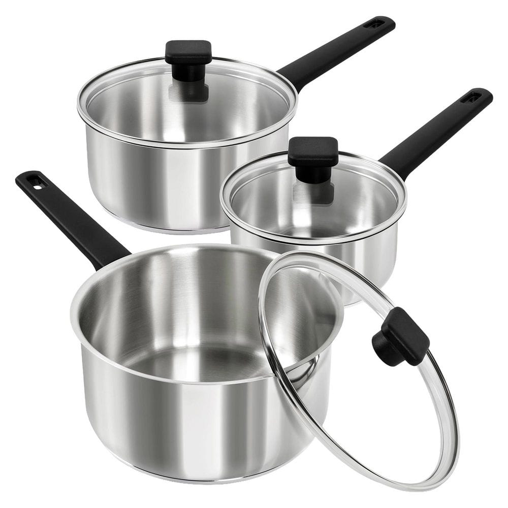 ererin　2QT　3QT stainless-steel-stock-pots-