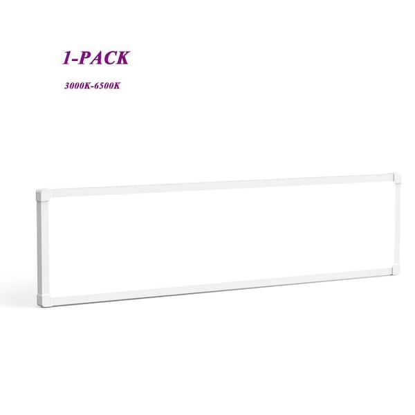 AIKVSXER 1 ft. x 4 ft. 5500 LM White Integrated LED Panel Light