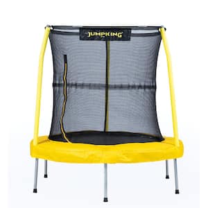 55 in. Mini Toddler Trampoline Indoor and Outdoor Use with Safety Net