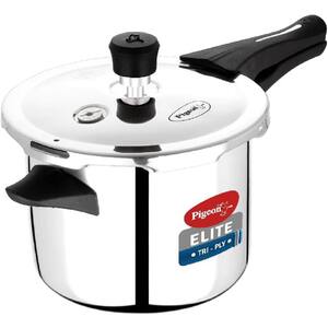 5 qt. Tri-Ply Stainless Steel Body Gas Induction Stovetop Pressure Cooker