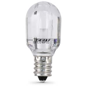 15W Equivalent Warm White (3000K) T6 Candelabra LED Picture Frame/Indicator Light Bulb