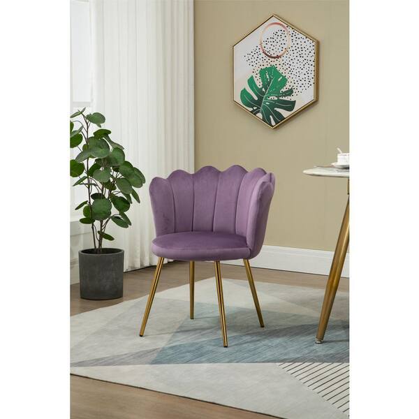 purple side chair