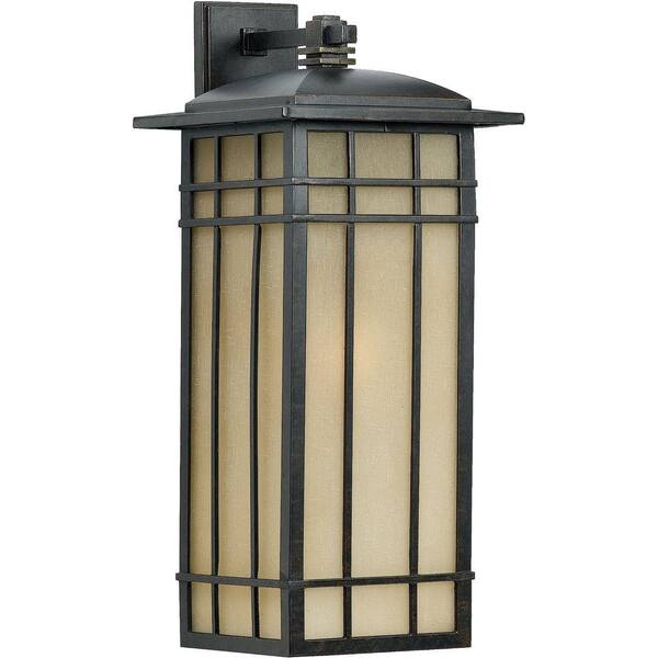 Filament Design Monroe 1-Light Imperial Bronze Outdoor Fluorescent Wall Lantern