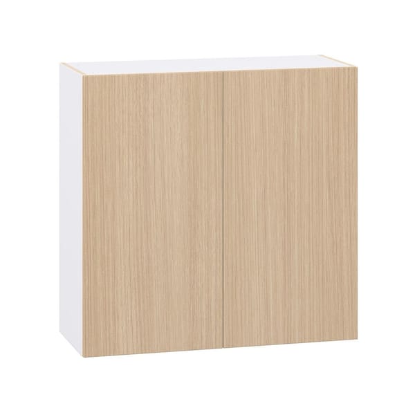 Timberline 36 in. W x 14.75 in. D x 35 in. H Assembled Shaker Wall Kitchen Cabinet in Mojavi Oak