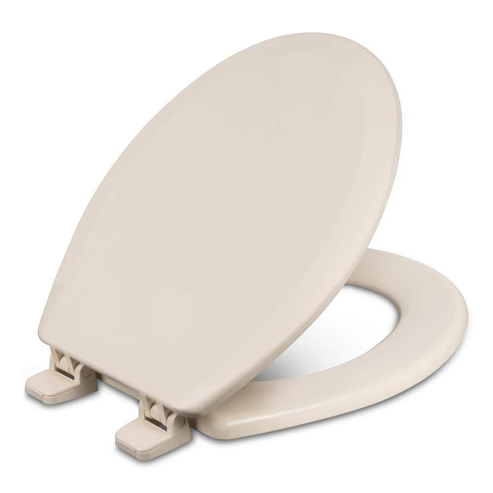 CENTOCO Centocore Round Closed Front Toilet Seat in Bone DS700-106 ...