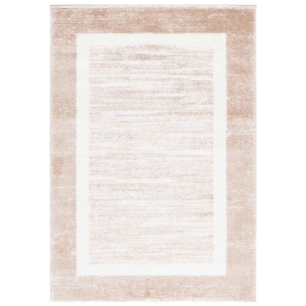 Tahoe Shag 8 ft. x 10 ft. Gold/Ivory Distressed Border Area Rug price history on PriceWatchPro