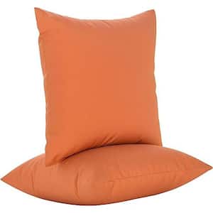 18 in. x 18 in. Outdoor Waterproof Decorative Pillows with Inserts for Patio Furniture, Throw Pillow (Pack of 2)