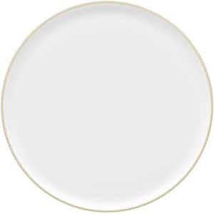 Colortex Stone Ivory 11.5 in. Porcelain Round Platter