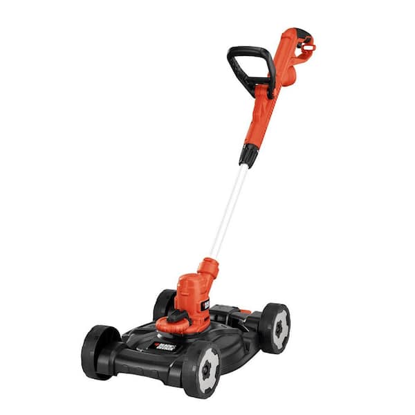 BLACK+DECKER 12 in. 6.5 AMP Corded Electric 3-in-1 String Trimmer & Lawn  Edger with Lawn Mower Attachment MTE912 - The Home Depot