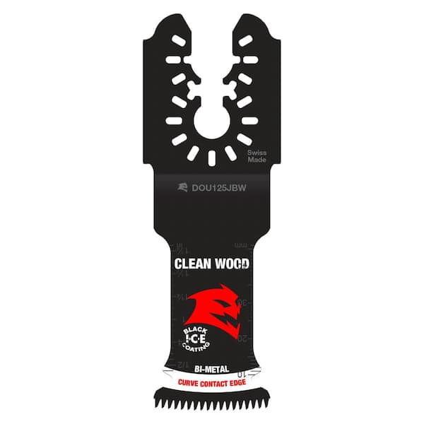 Diablo 1‑1/4 in. Universal Fit Bi‑Metal Oscillating Blade for Clean Wood