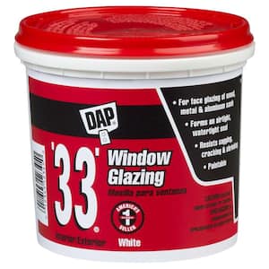 33 1 gal. White Ready-to-Use Window Glazing (2-Pack)