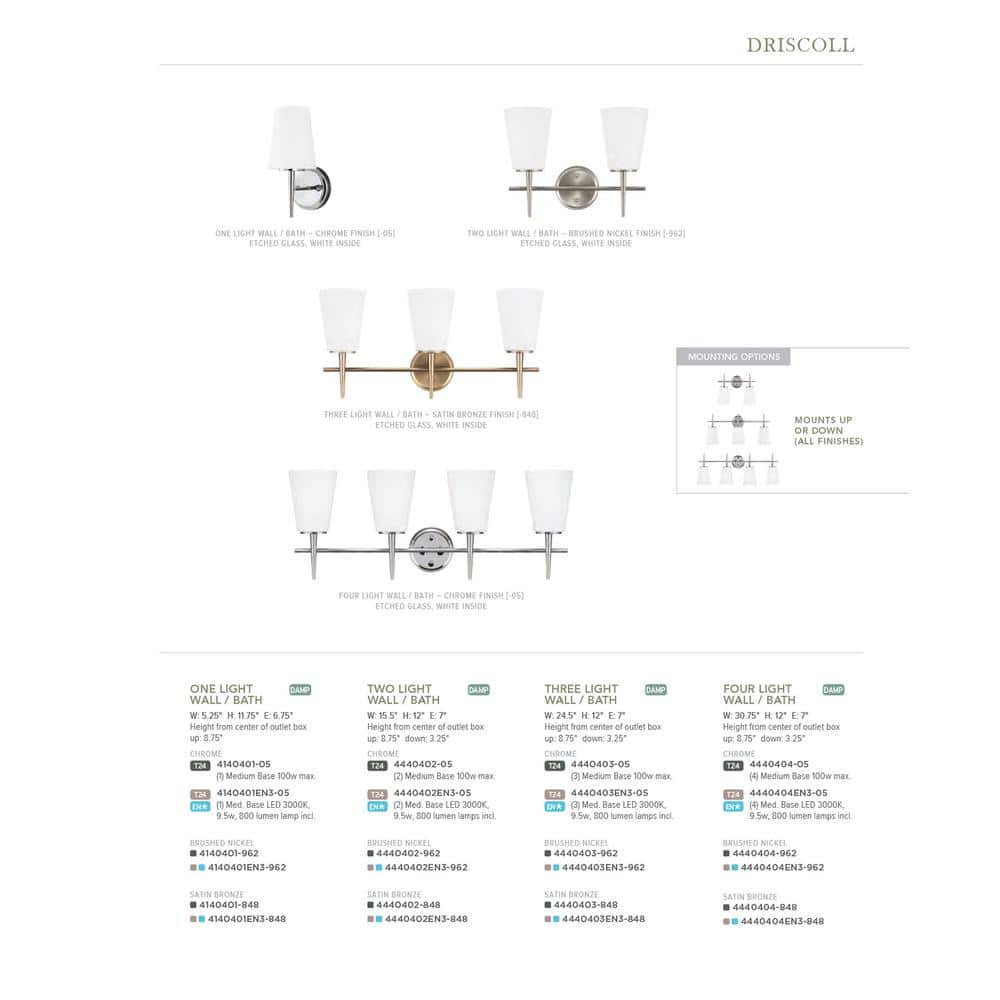 Brushed Nickel 1-Light Wall Sconce with Opal Glass Shade