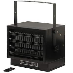 7500-Watt Black Electric Garage Heater Micathermic Space Heater