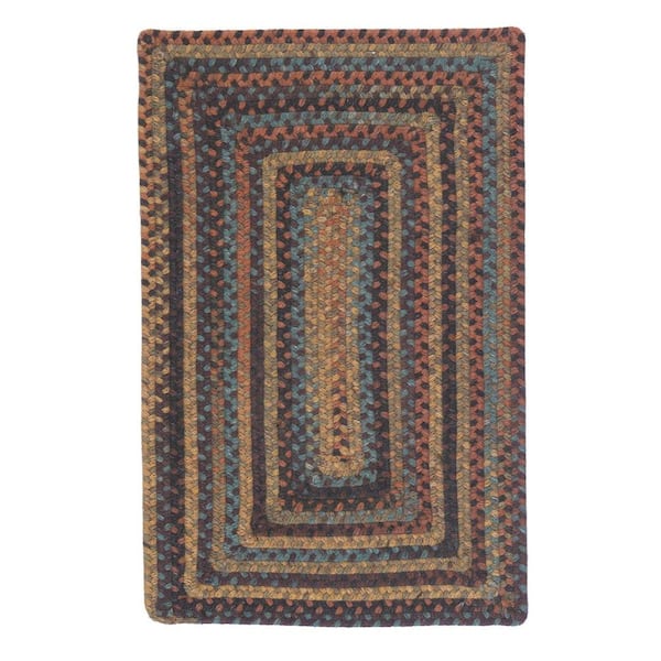 Home Decorators Collection Cabin Floral Burst 5 ft. x 8 ft. Rectangle Braided Area Rug