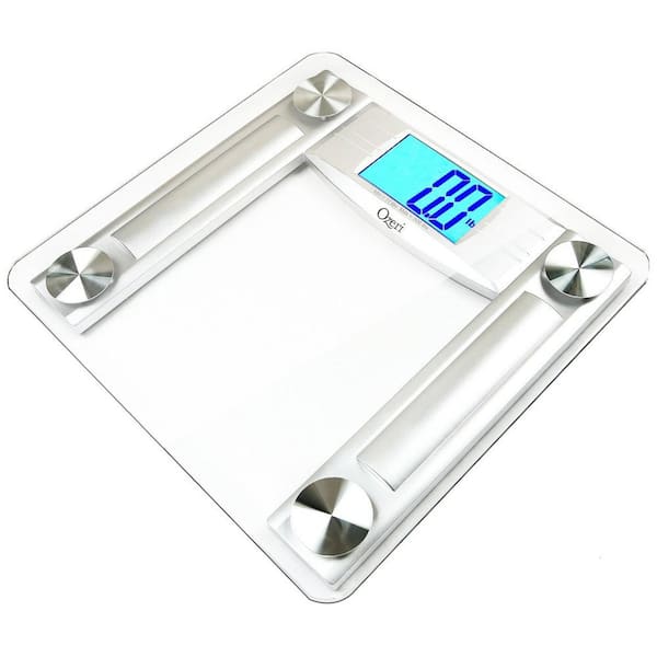 Asligtco Bathroom Scale 560lbs High Capacity Scale for Body Weight Extra  Large Platform Backlit Display Digital Scales with Tape Measure 