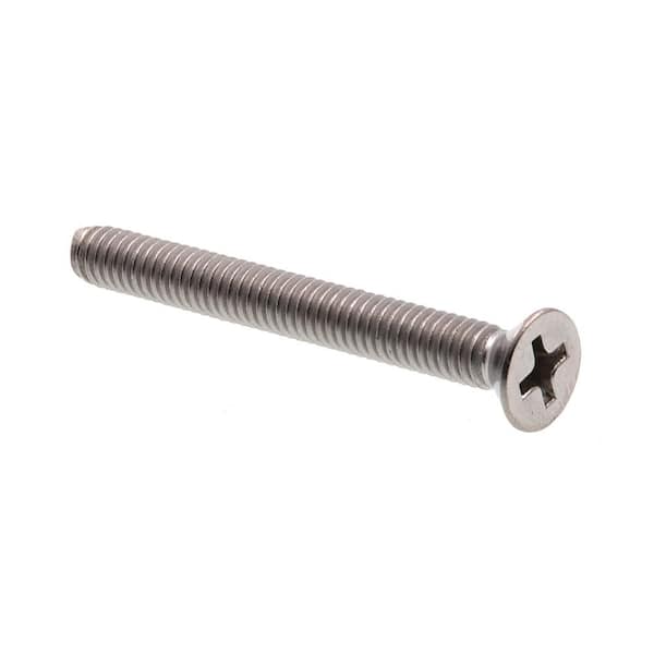 Prime Line 8 32 X 1 12 In Phillips Drive Flat Head Machine Screws 25 Pack 9000919 The 