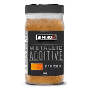 32 oz. Marigold Metallic Paint and Epoxy Additive for 3 Gal. Mix