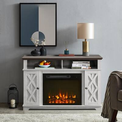White Fireplace Tv Stands Electric Fireplaces The Home Depot White Fireplace Tv Stands Electric, White Tv Stand With Fireplace 60 Inch