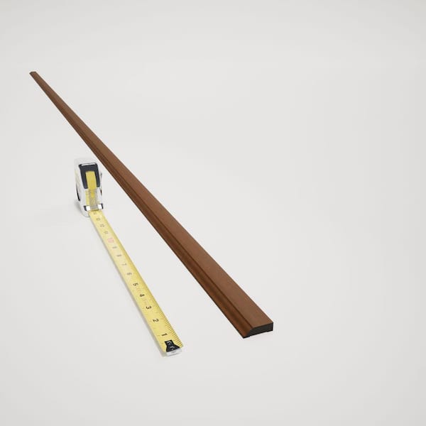 Royal Mouldings 5947 3/8 in. x 1-1/4 in. x 7 ft. PVC Composite Colonial Stop Gunstock Molding
